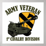 1st Cav Vet - M109 Howitzer Posters