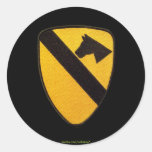 1st cavalry air cav army scrapbooks patch Sticker