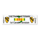 1st Cavalry Div bumper sticker