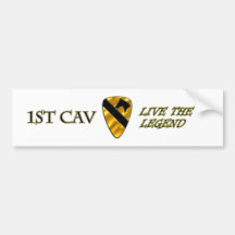 1st Cavalry Division Bumper Stickers