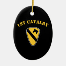 1st Cavalry Division Christmas Ornaments
