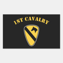 1st Cavalry Division Rectangle Sticker