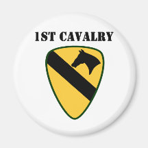 1st Cavalry Division Refrigerator Magnet
