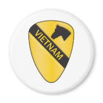 1st CAVALRY DIVISION, VIETNAM Refrigerator Magnets