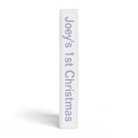 1st Christmas (Boy) Photo Album or Scrapbook binders