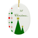 1st Christmas In Your New Home Ornament