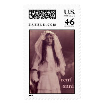 1st communion, cent', anni postage