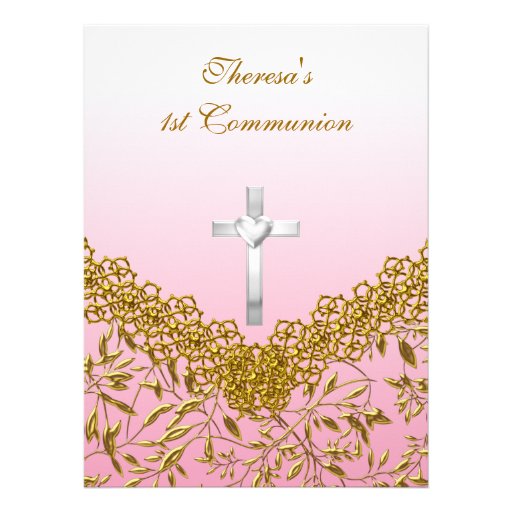 1st Communion Party Invitation