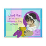 1st Communion Thank You/ Photo Postcards