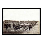 1st Connecticut Heavy Artillery at Fort Richardson Print
