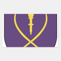 1st Cossacks Division Rectangle Sticker