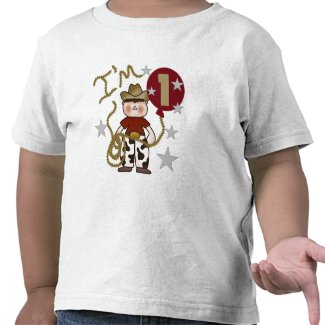 1st Cowboy Birthday Tshirts and Gifts shirt