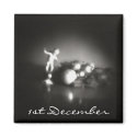 1st December • Angel & Wreath • Magnet