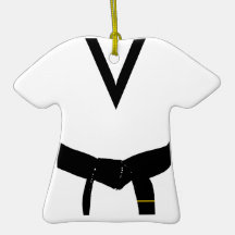 1st Degree Black Belt Uniform Ornament