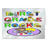 1st Grade Rocks Cards