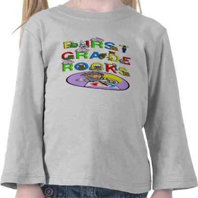 1st Grade Rocks Shirt by MindDesignGrafx