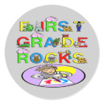 1st Grade Rocks Sticker