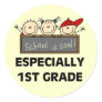 1st Grade School is Cool Tshirts and Gifts Round Sticker