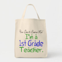 1st Grade Teacher Tote Bag