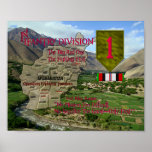 1st Infantry Div. OEF Poster 1st Infantry Div. OEF Poster