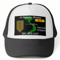1st Infantry Division"Big Red One" Ball Caps Hat