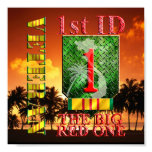 1st Infantry Division Vietnam Veteran Poster