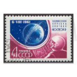 1st Manned Global Space Flight Cards
