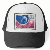 1st Manned Global Space Flight Trucker Hats