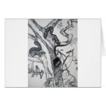 1st PEN AND INK (Quill) Card