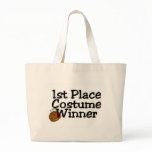 1st Place Costume Winner Pumpkin Tote Bag