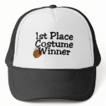 1st Place Costume Winner Pumpkin Trucker Hats