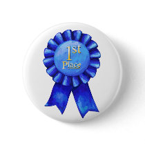1st Place Ribbon Button