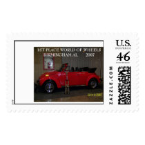 1ST PLACE WORLD OF WHEELSBIRMINGHAM AL       2007 STAMP