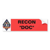 1st_recon-bn_insig, RECON "DOC" bumper stickers by GreensideProducts 1st_recon-bn_insig, RECON "DOC" bumper stickers