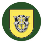 1st SFG-A 1 Round Stickers