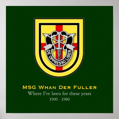 1st SFG-A 5 PI Med Det Poster by usa_sf