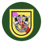 1st SFG-A 6 Haiti Round Stickers