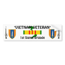 1st Signai Brigade bumper sticker