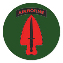 1st SOC SSI s1 Round Stickers