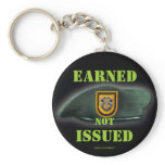 1st special forces flash green berets Keychain