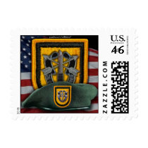 1st special forces Green Berets nva  postage stamp