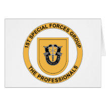1st Special Forces Group Greeting Card