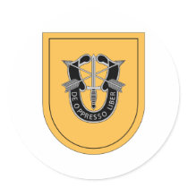 1st Special Forces Group Flash stickers