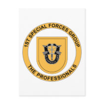 1st Special Forces Group Postcard