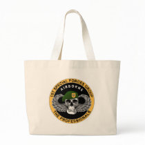 1st Special Forces Group Skull Tote Bag