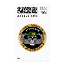 1st Special Forces Group Skull Stamps