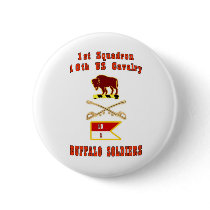1st SQUADRON  10th U.S. CAVALRY Pinback Button