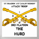 1st Squadron  61st Cavalry Regiment, ... Posters
