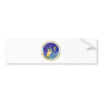 1ST STAR ON YOUR RIGHT, STRAIGHT ON UNTIL MORNING BUMPER STICKER