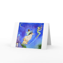 1ST STAR ON YOUR RIGHT, STRAIGHT ON UNTIL MORNING CARD